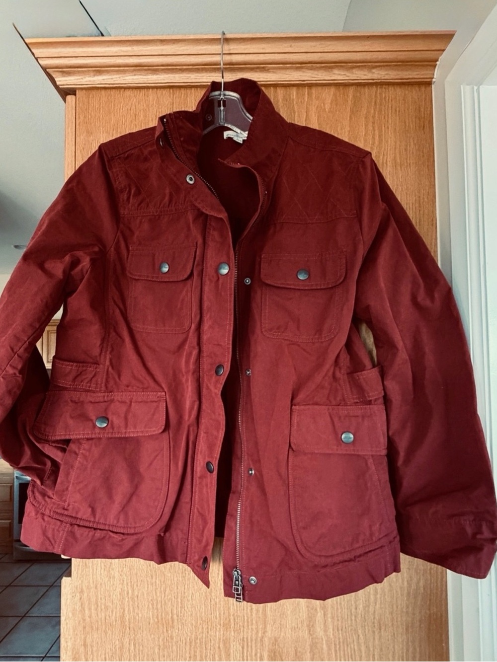 LL Bean Signature Chestnut Utility Jacket Size L